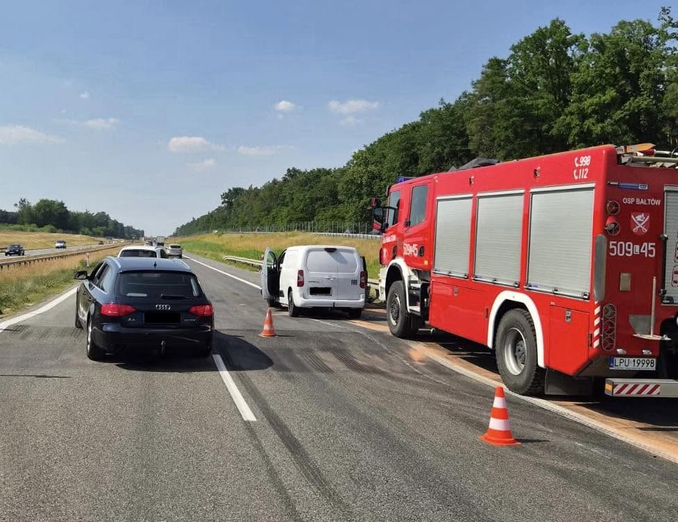 Kluczowa polska droga ekspresowa zamknięta. Rozpuściła się od gorąca