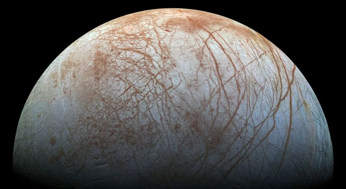 Image for Życie na księżycu Europa może pochodzić z Ziemi. Badacze odtworzyli drogę