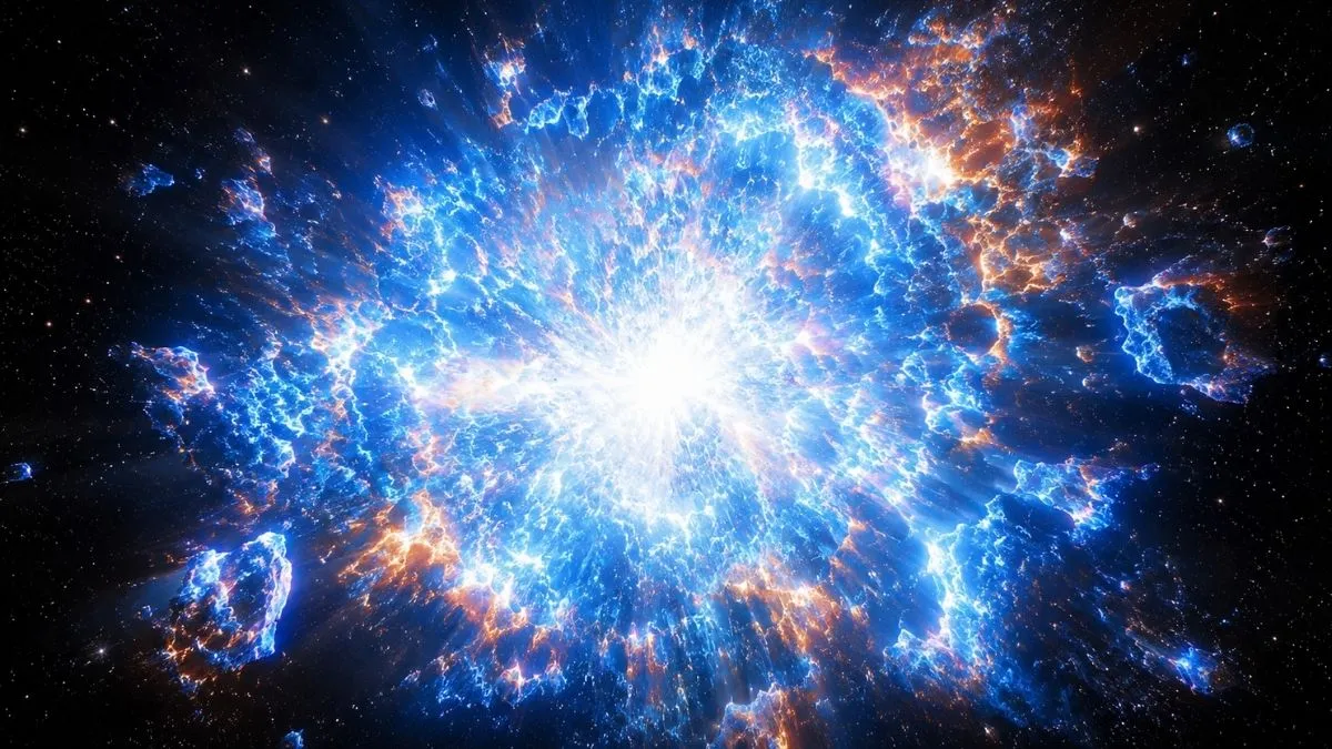 Rzadka supernowa rozerwała całą gwiazdę