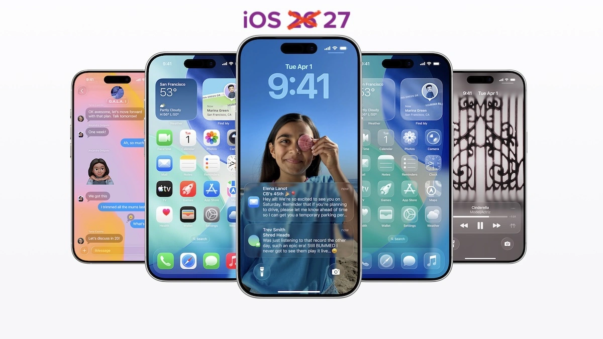 IOS 27 - te iPhone'y go dostaną. Pora na nowy telefon?