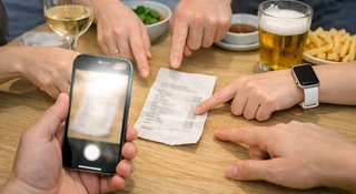 iPhone dzielenie rachunku