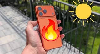 iPhone temperatury smartfon