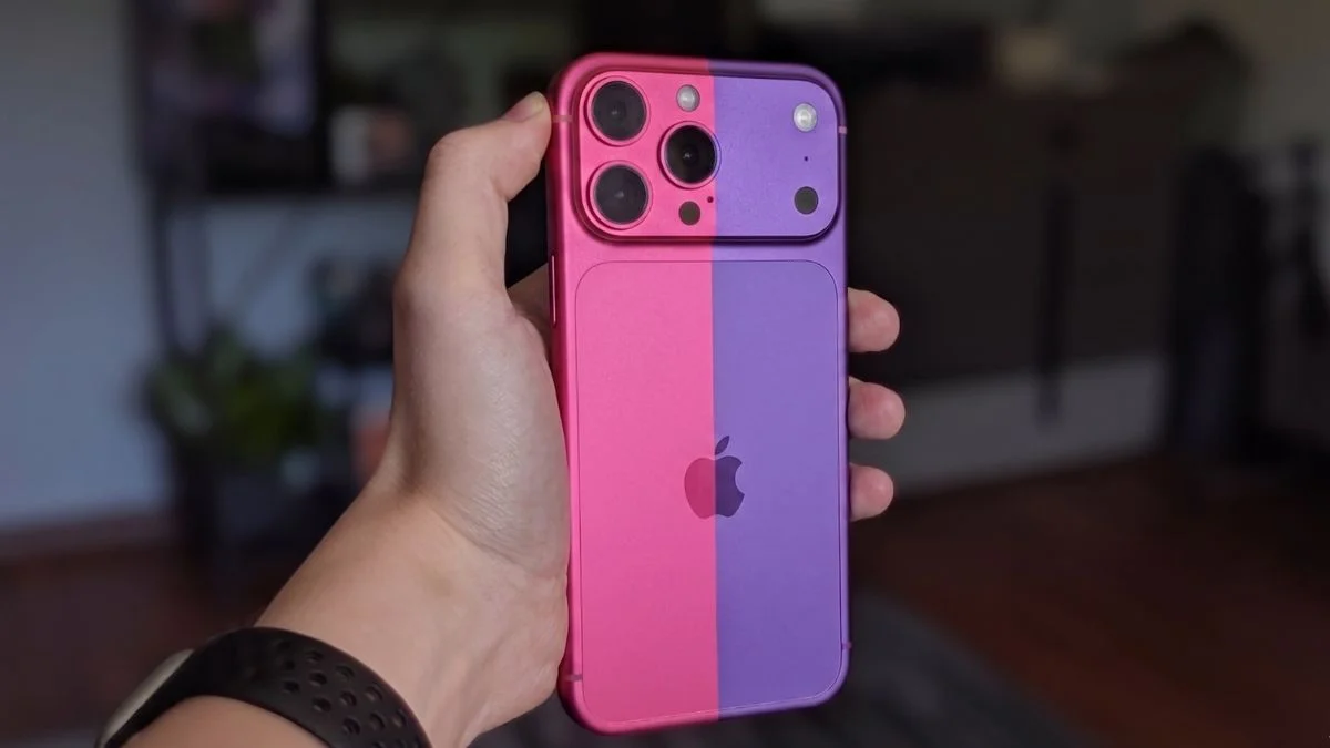 iPhone zmiana koloru