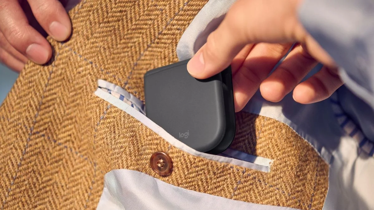 Logitech Mobi Fold to składana myszka