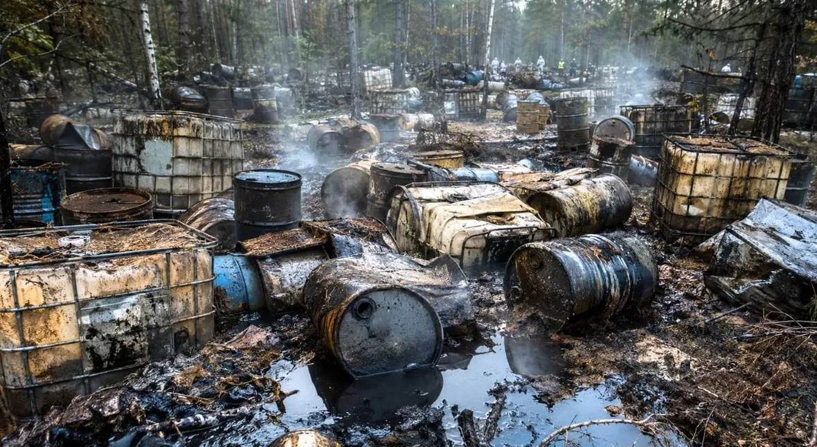 Image for Setki beczek z chemią w lesie. Mafia śmieciowa truje nas po cichu, a państwo śpi