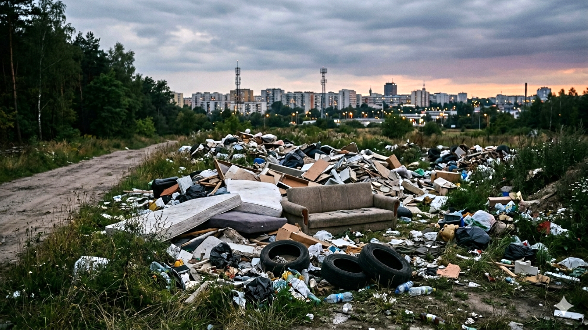 Polskie miasta toną w dzikich wysypiskach. A my za to płacimy