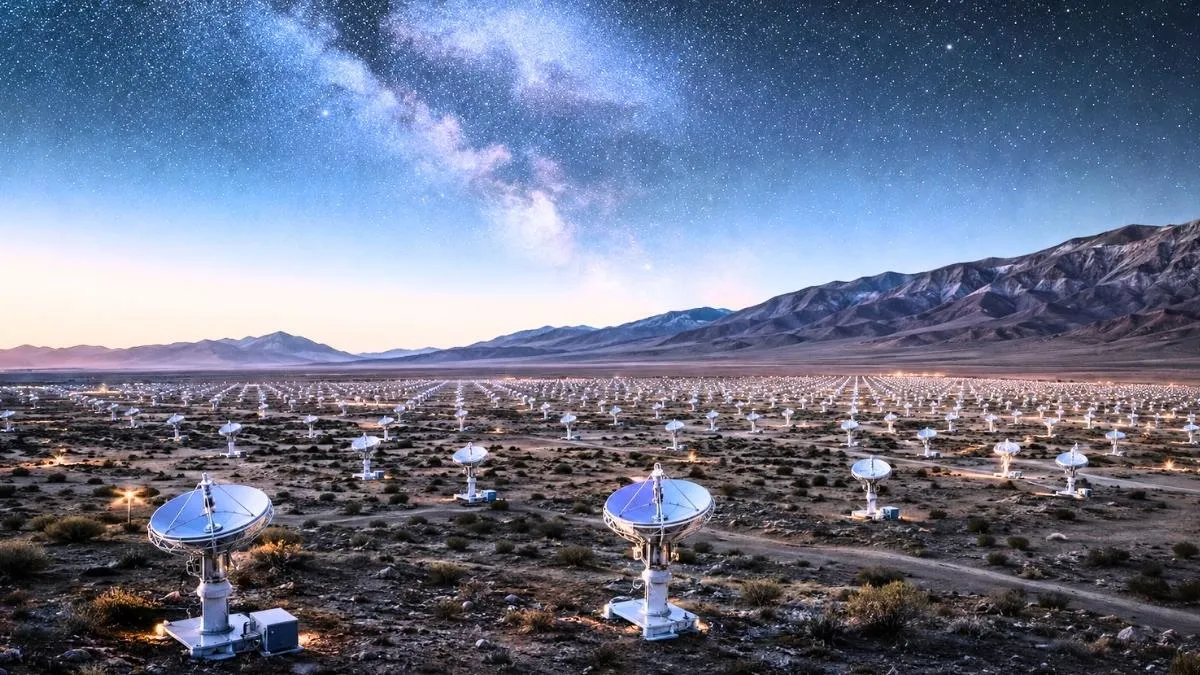 Nowy gigant radioastronomii. 1650 anten na pustyni