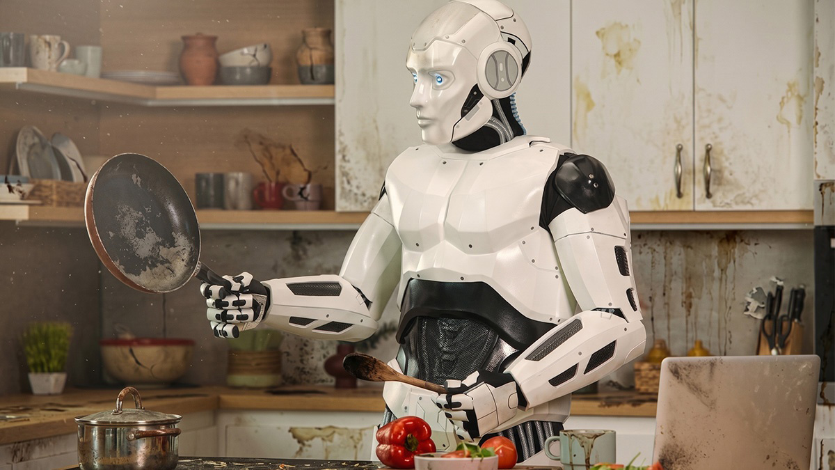 Robot uczył się sprzątać w wynajętym domu. Konieczny był remont