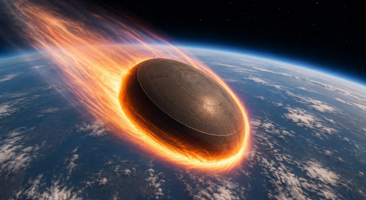 Image for Towar z kosmosu prosto na Ziemię. SpaceX rzuca na orbitę wielki krążek