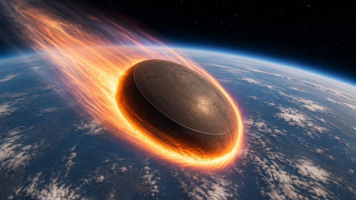 SpaceX Launches Giant Disk to Orbit for Direct Earth Delivery