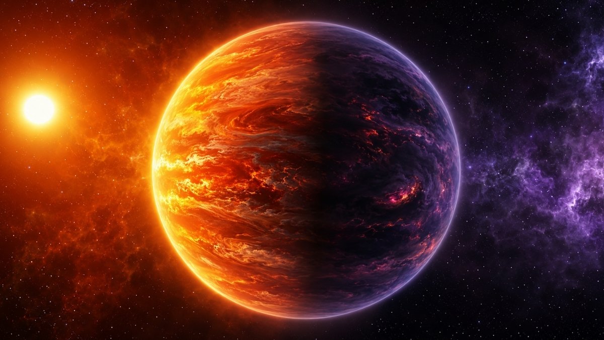 Sprawdzili pogodę na piekielnej planecie. To dwa różne światy