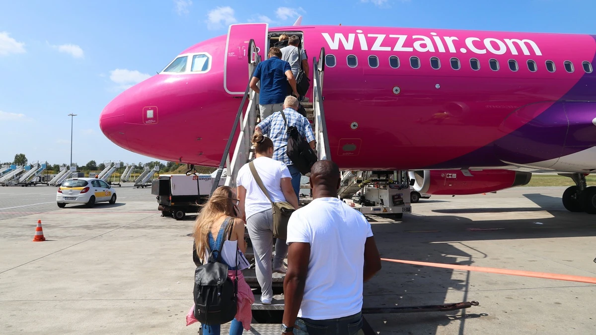 wifi w samolotach wizz air