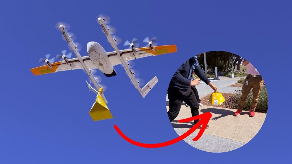 Widziałem, jak dron Google’a zastąpi kurierów. Witamy w 2026 r.