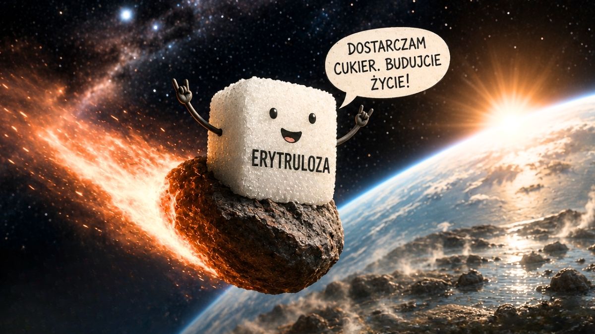 Na Ziemię mogło spaść 50 mln ton cukru. Tak kosmos szykował życie