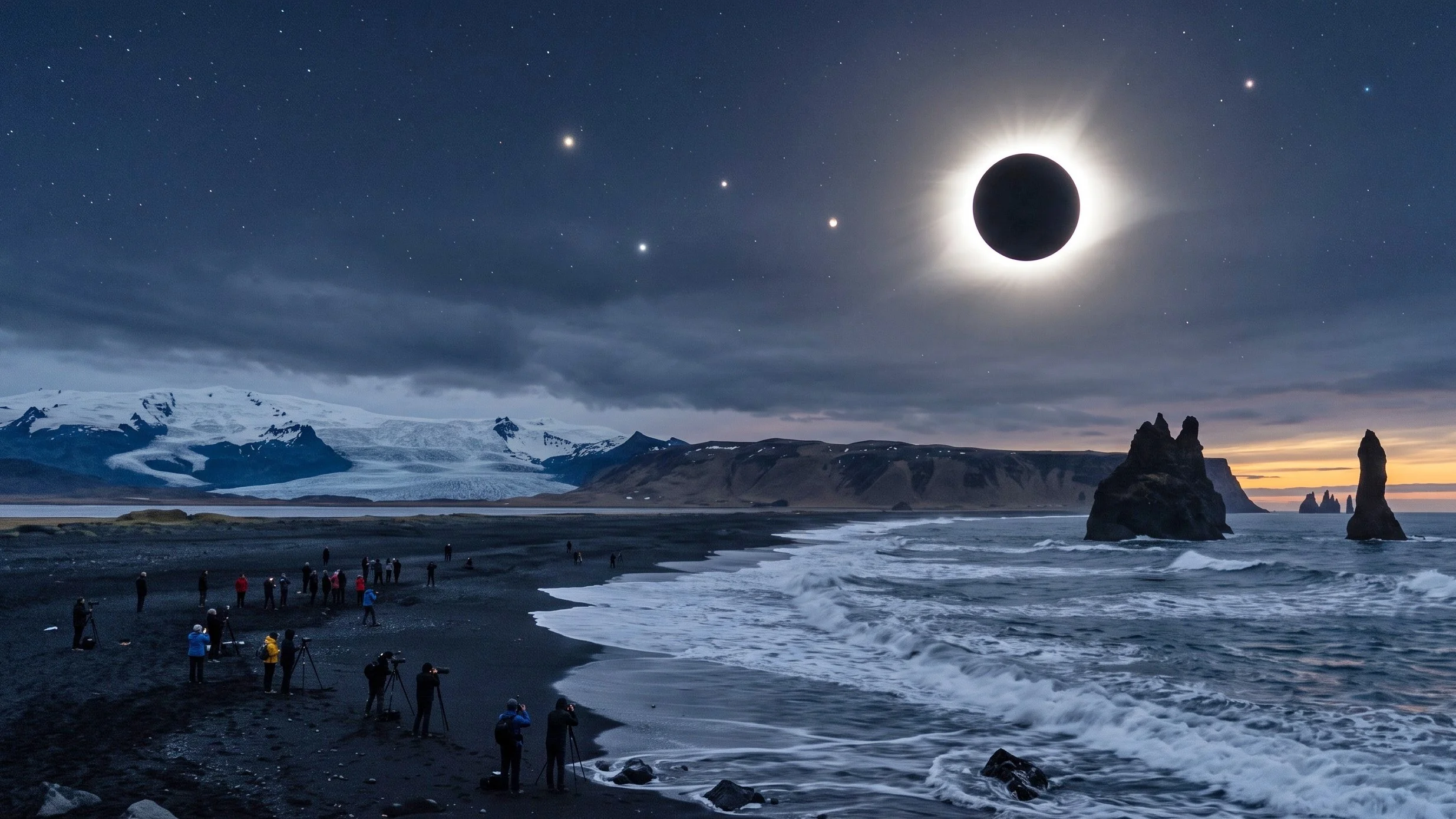 Zaćmienie Słońca 12 sierpnia 2026 r. będzie nie tylko ciekawostką astronomiczną, ale także turystycznym hitem. Liczby nie kłamią. Polacy dosłownie rzucili się na bilety lotnicze do Hiszpanii i Islandii, by na własne oczy podziwiać ten spektakl w pełnej jego krasie.
