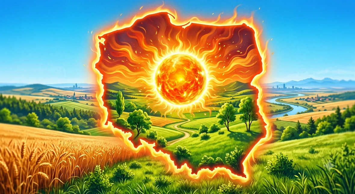 Image for Do Polski nadciąga fala upałów. Z półek znika wszystko, co chłodzi