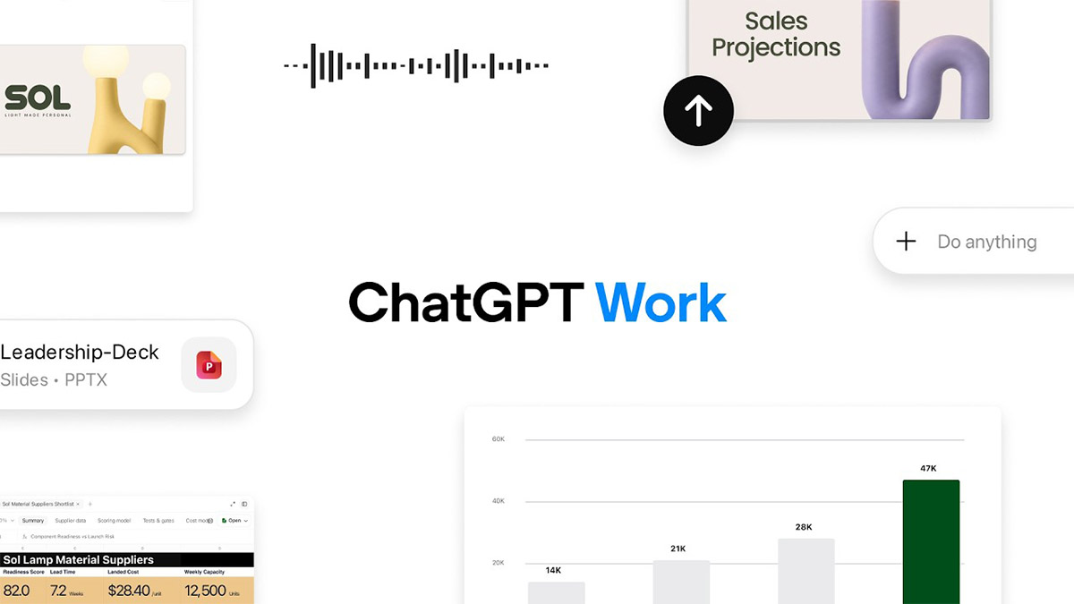 Oto nowy ChatGPT Work. Zamiast gadać, po prostu zlecasz mu pracę