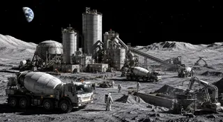 Materiał na księżycową bazę spędził pół roku na zewnątrz ISS