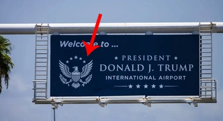 Internet podejrzewa, że lotnisko imienia Donalda Trumpa ma logo wygenerowane przez AI