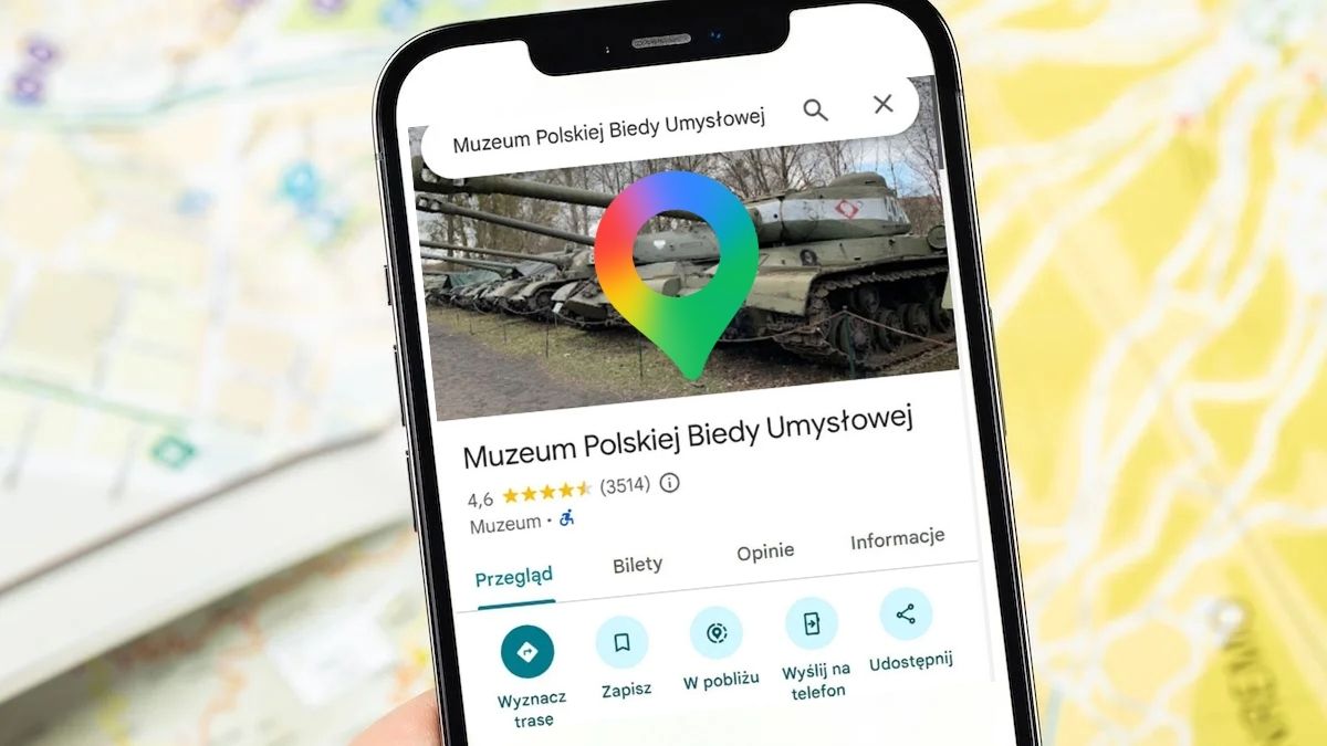 Głupi żart w Mapach Google zdemolował Warszawę. Ministerstwo odpowiada