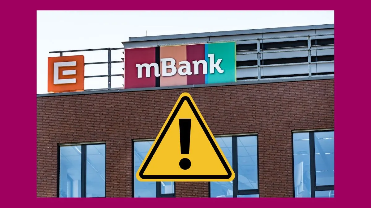 mBank awaria logowanie