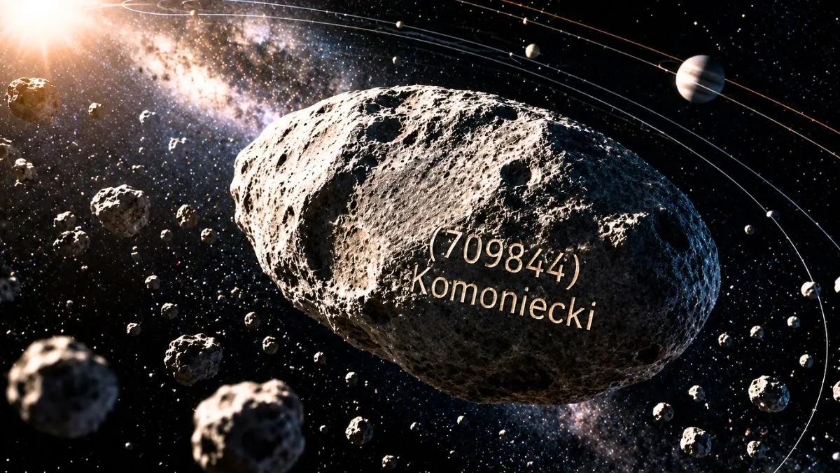 Krąży między Marsem a Jowiszem i ma polskie nazwisko. Poznajcie planetoidę Komoniecki