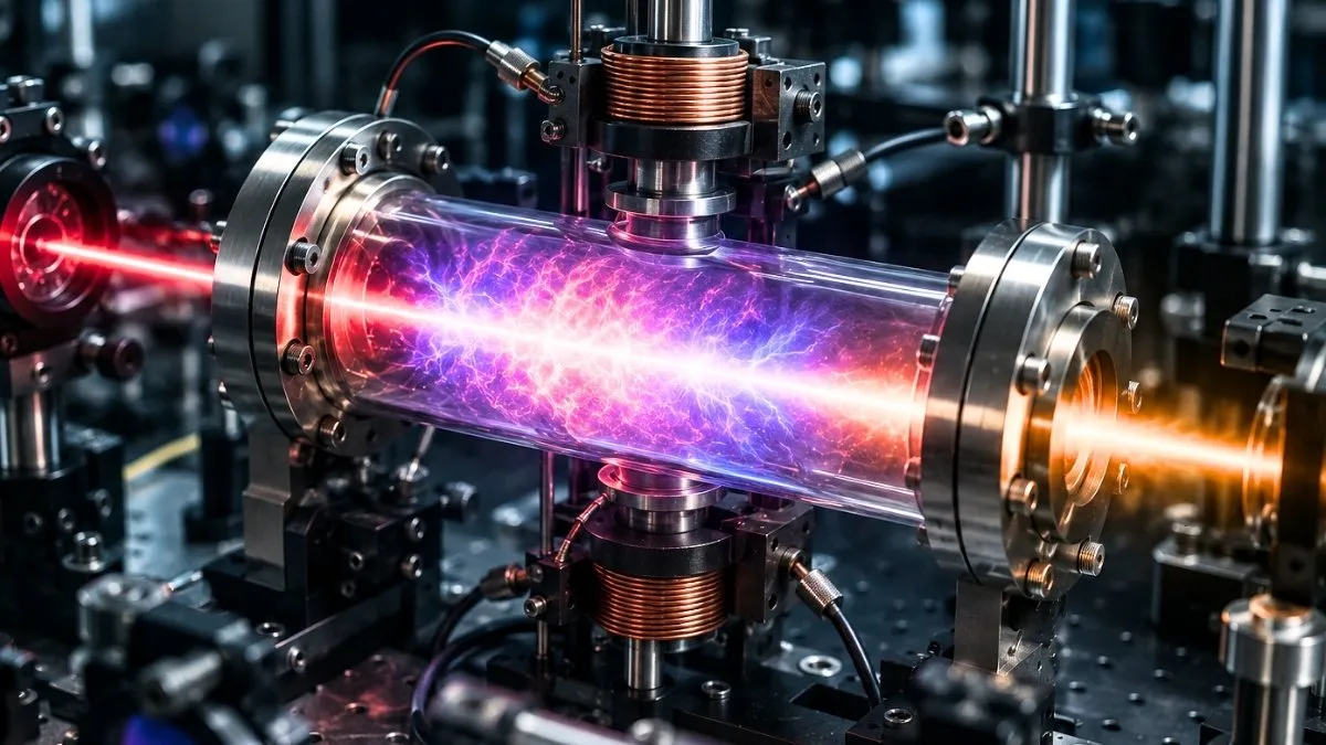 Scientists steer laser beams using plasma instead of glass in optical breakthrough