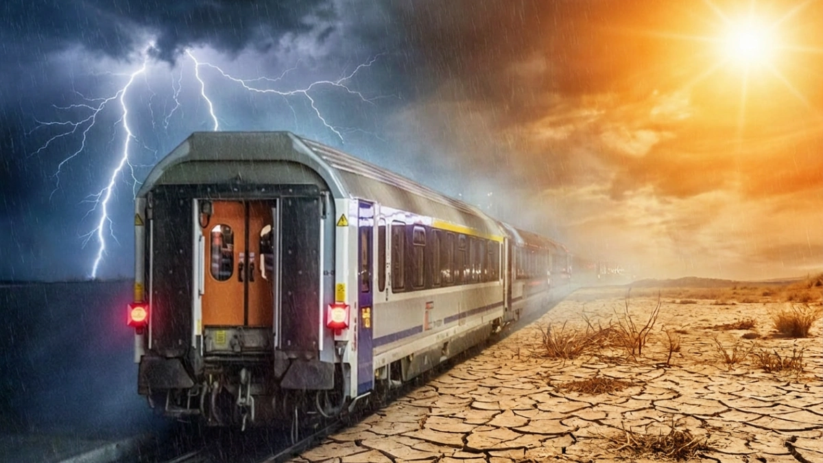 Jak nie upały, to burze. Ekstremalna pogoda dyktuje rozkład jazdy