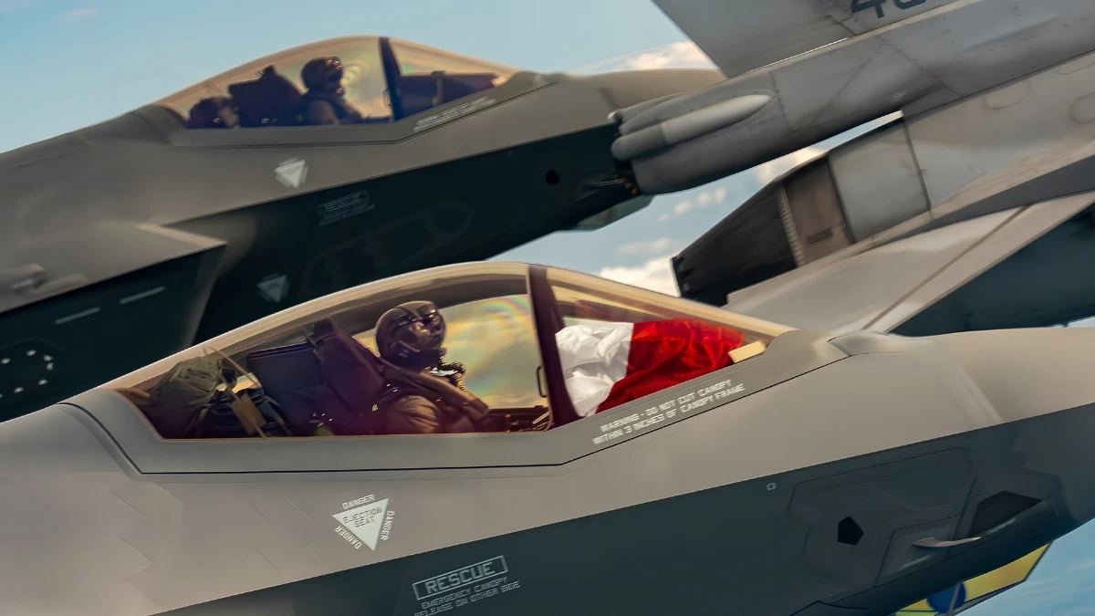 Polscy piloci jako pierwsi ukończyli nową szkołę F-35 w USA