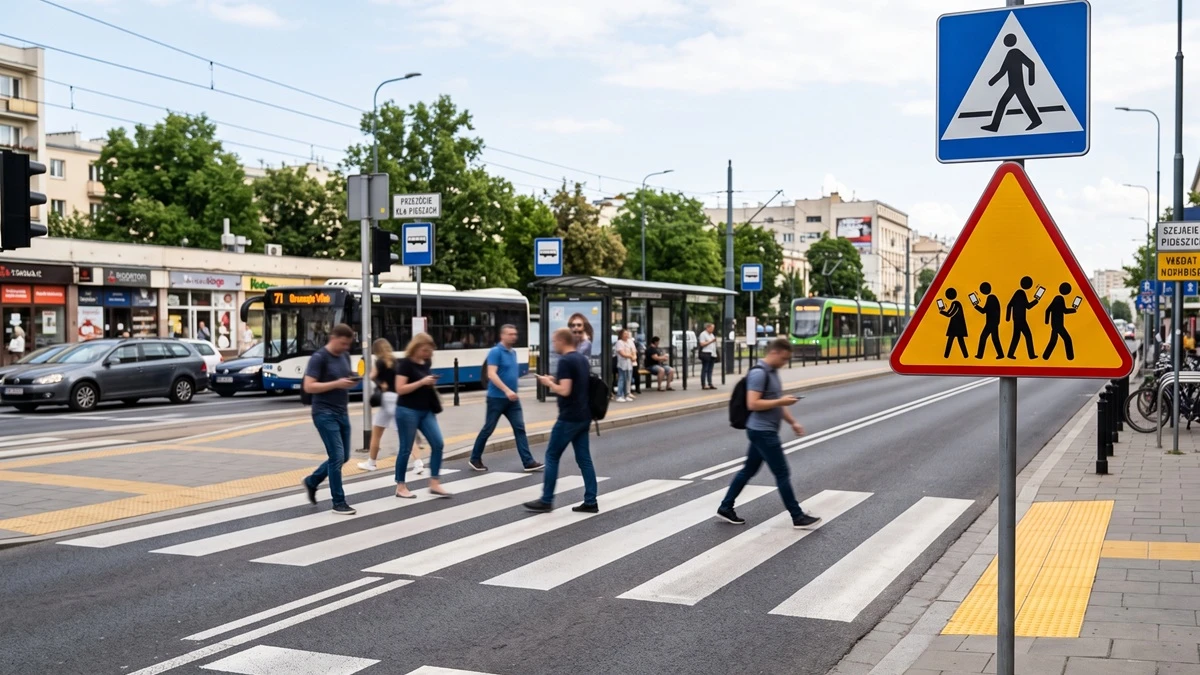 Na polskie ulice może trafić znak ostrzegający przed telefonami. Błagam, nie