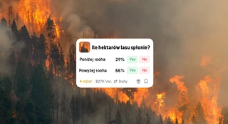 Rynek predykcyjny przyjmuje zakłady związane z pożarami lasów