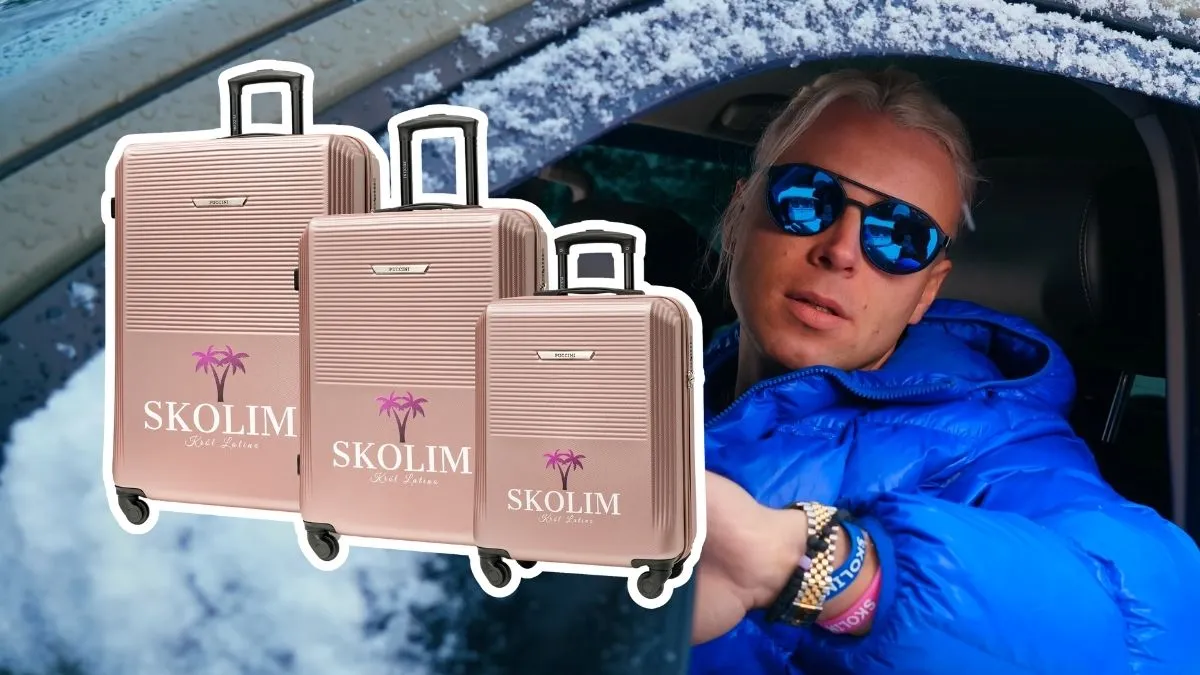 Skolim sells suitcases for PLN 600