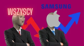 smartfony Samsung Apple