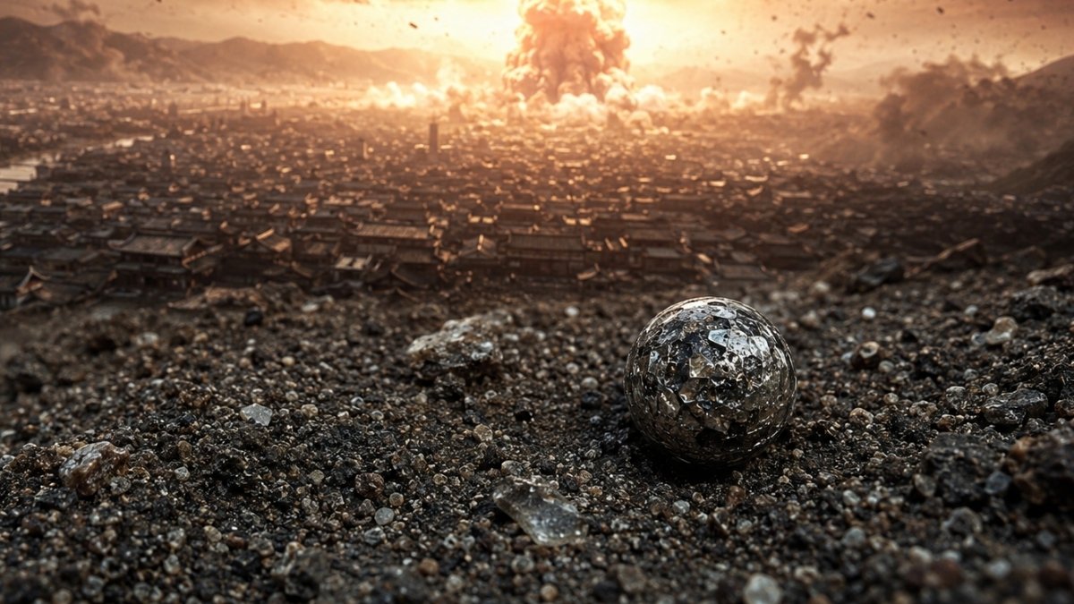 Bomba nad Hiroszimą stworzyła nieznany stop. Tkwił w piasku