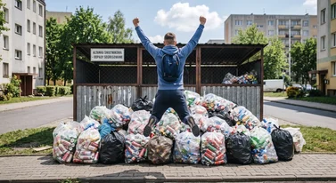Wracam do noszenia śmieci na śmietnik, jak każe tradycja. Pa pa markety