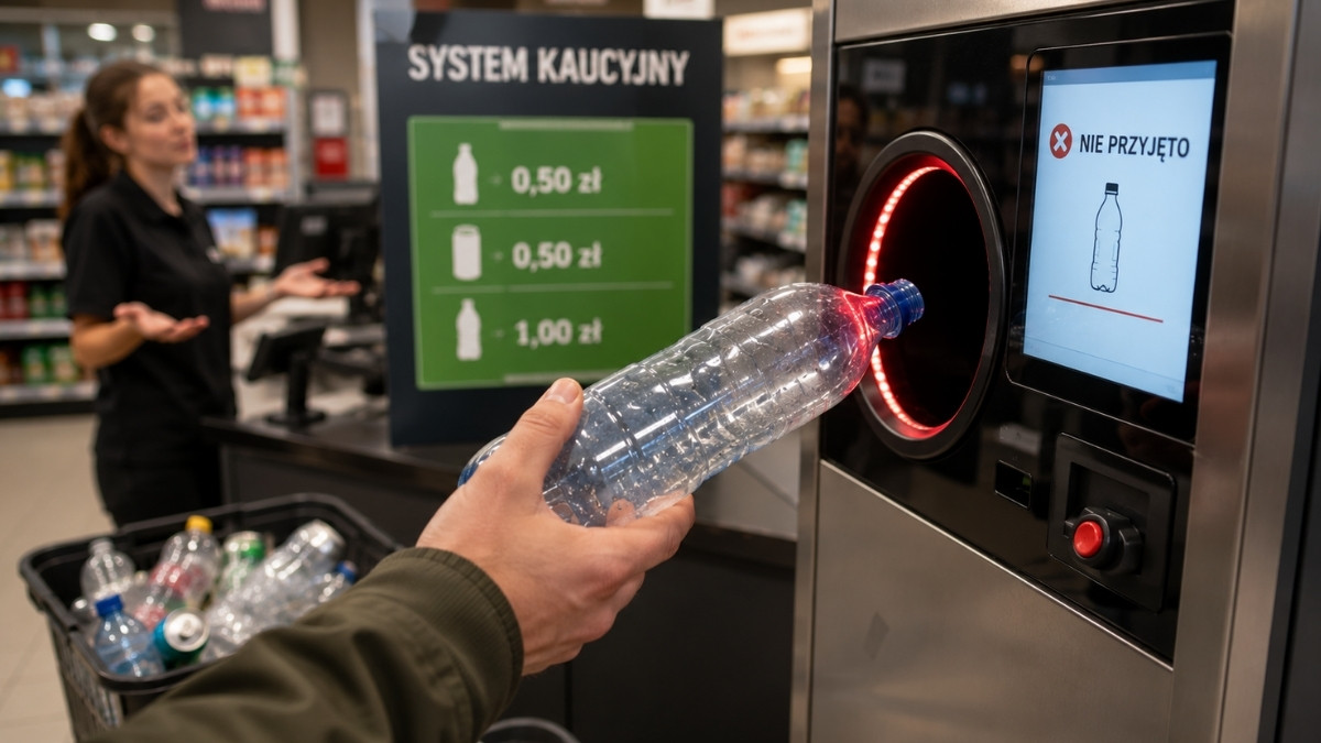 Oddajesz butelkę i nic. Skarg na system kaucyjny przybywa