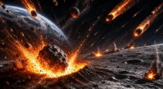Niewidoczna strona Księżyca burzy teorię jednego bombardowania