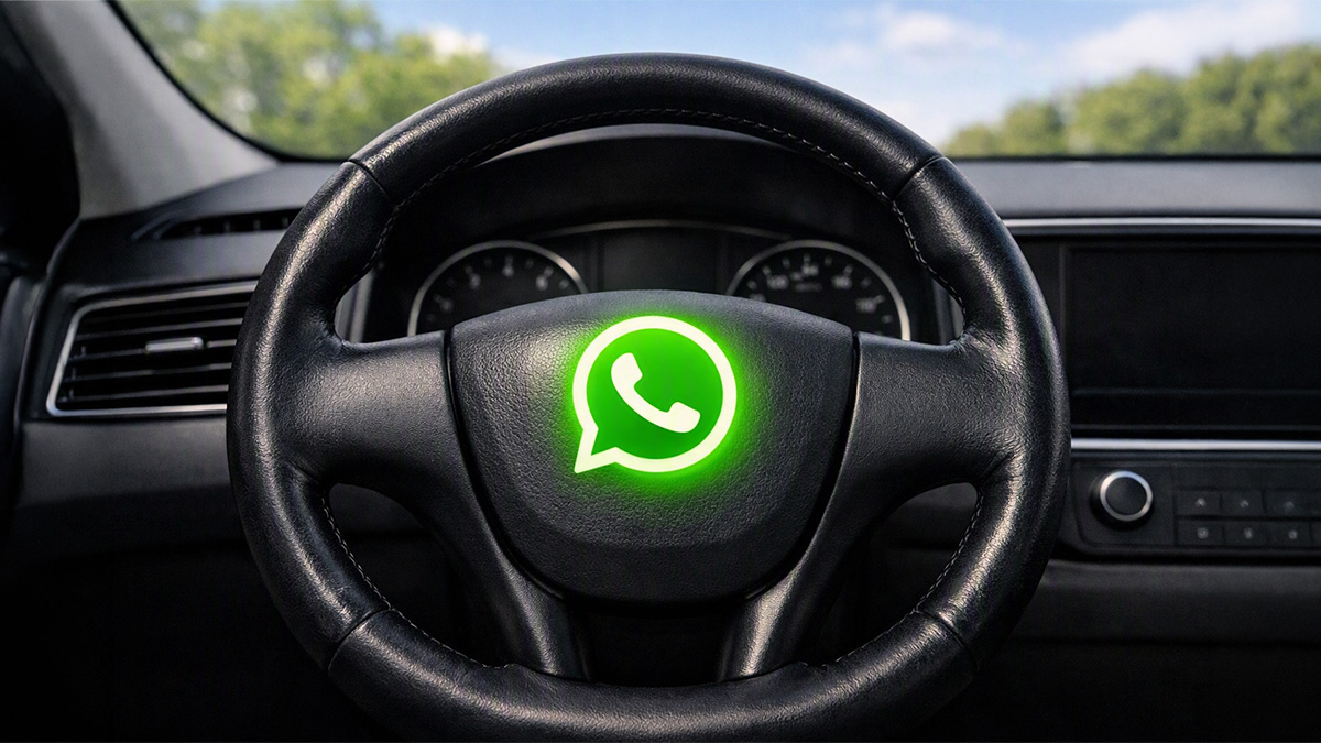 WhatsApp zainstalował się w moim samochodzie. Niedobrze