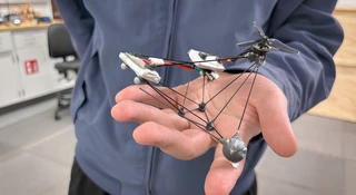 Dron znika podczas lotu. Wystarczy szybkie wirowanie
