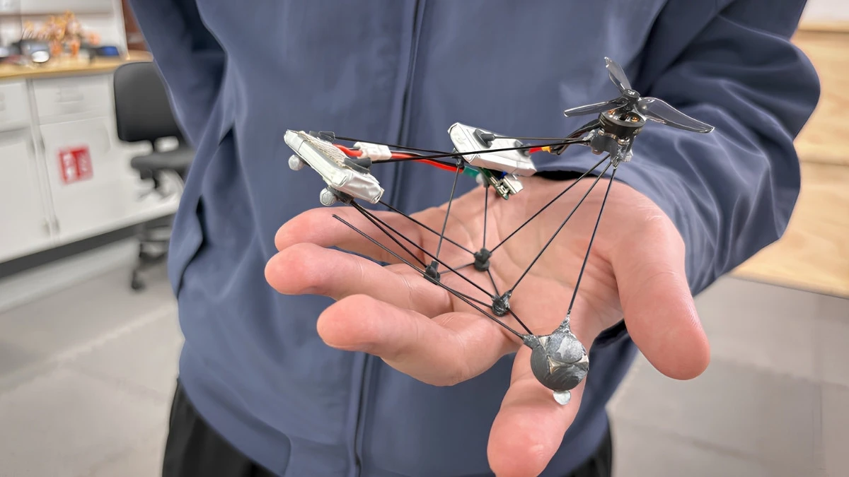 Dron staje się niewidoczny podczas wirowania — nowe zjawisko optyczne