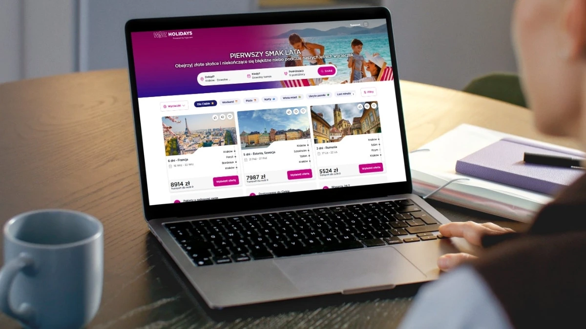 Wizz Air chce być jak biuro podróży. Odpala WIZZ Holidays