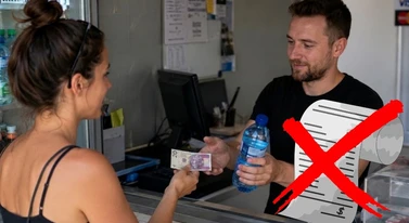 Kupiła wodę i zaraz dała mandat. Skarbówka gra nieczysto, ale ma rację