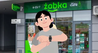 Żabka aplikacja zegarek
