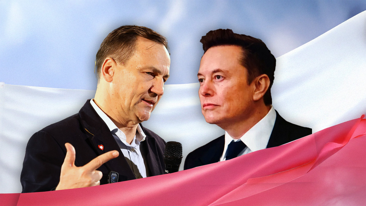 Sikorski grozi Muskowi za Starlinka. Przecież to piaskownica, nie polityka