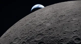 Księżyc po zderzeniu z rakietą SpaceX. Sonda pokazała pierwsze zdjęcia nowego krateru