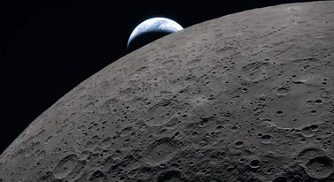 Księżyc po zderzeniu z rakietą SpaceX. Sonda pokazała pierwsze zdjęcia nowego krateru