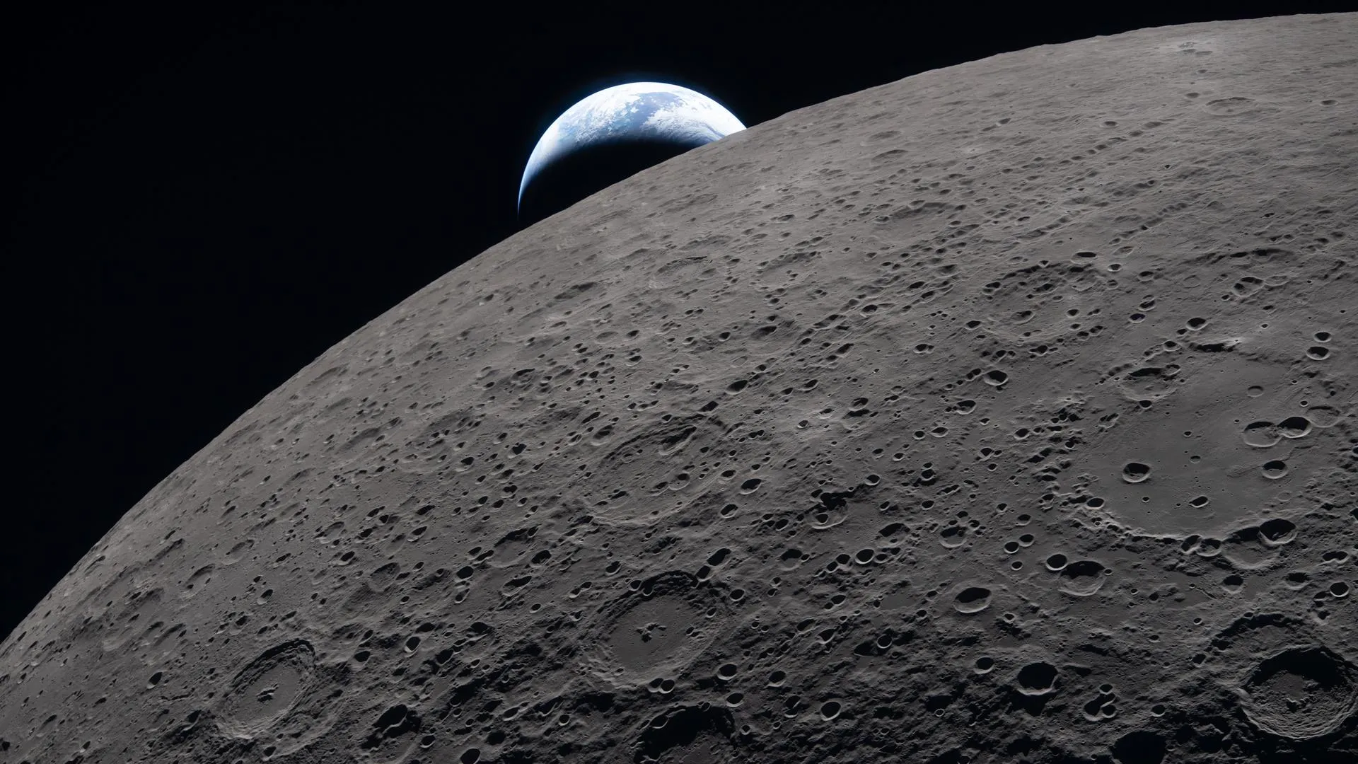 Księżyc po zderzeniu z rakietą SpaceX. Sonda pokazała pierwsze zdjęcia nowego krateru