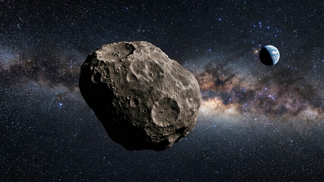 Ogromna planetoida mknie w kierunku Ziemi. „Potencjalnie niebezpieczna”