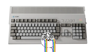 Amiga powrót komputer system gry