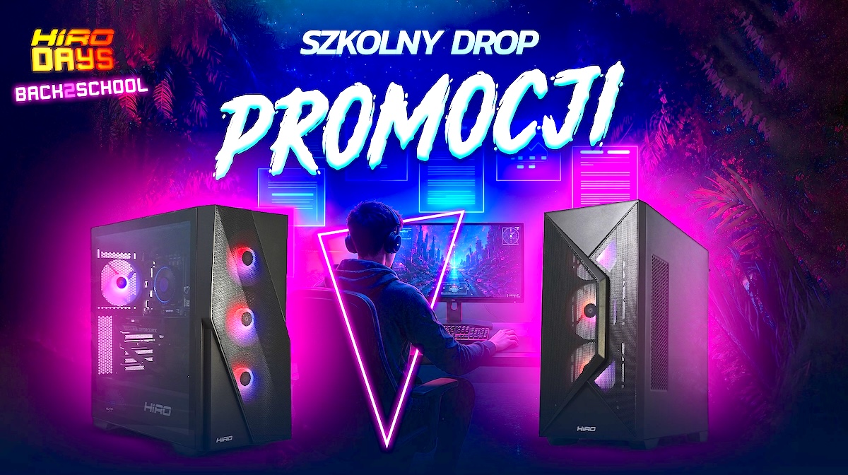 PC z RTX 50 do 800 zł taniej. Podczas HIRO DAYS można zgarnąć dwie gry w gratisie